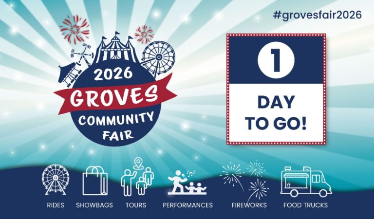 #grovesfair26 – 1 Day To Go